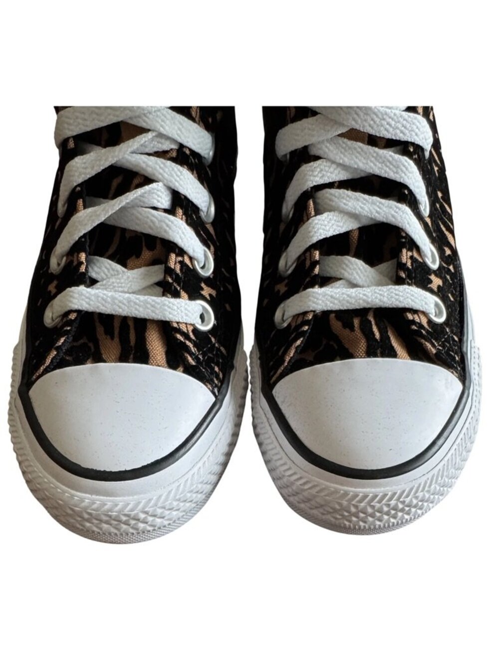 Converse Chuck Taylor All Star Hi Leopard Print Sneakers Womens 6 Mens 4 NWT - Picture 14 of 15